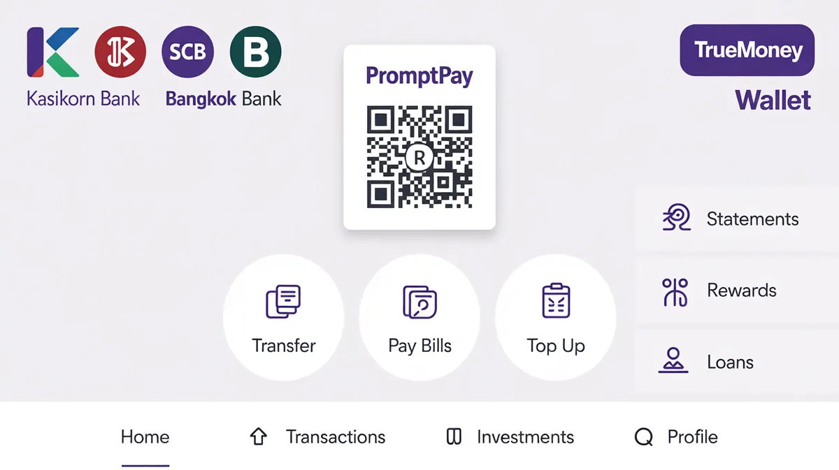 ระบบฝากถอนเงิน EDM2WIN รองรับธนาคารไทยและกระเป๋าเงิน